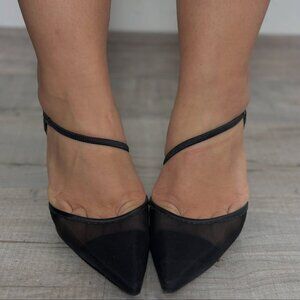Well Worn Used Jones New York Strappy Work Office Heels Size 9